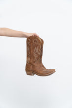 Load image into Gallery viewer, Vintage x DURANGO x Faded Brown Leather Cowboy Boot (6.5, 7)