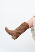 Load image into Gallery viewer, Vintage x DURANGO x Faded Brown Leather Cowboy Boot (6.5, 7)