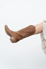 Load image into Gallery viewer, Vintage x DURANGO x Faded Brown Leather Cowboy Boot (6.5, 7)