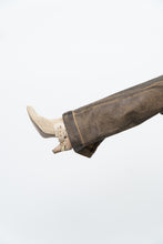 Load image into Gallery viewer, Vintage x Made in Italy / Beige Sude Star Studded Short Cowboy Boot (6, 6.5)