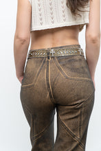 Load image into Gallery viewer, REVICE x Faded Brown Star Stretch Denim (S)