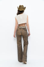 Load image into Gallery viewer, REVICE x Faded Brown Star Stretch Denim (S)