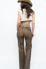 Load image into Gallery viewer, REVICE x Faded Brown Star Stretch Denim (S)