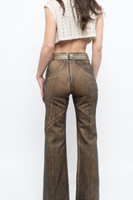 Load image into Gallery viewer, REVICE x Faded Brown Star Stretch Denim (S)
