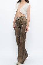 Load image into Gallery viewer, REVICE x Faded Brown Star Stretch Denim (S)
