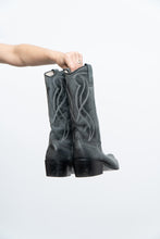 Load image into Gallery viewer, Vintage x ZIGI NY Grey Butter Leather Cowboy Boots (9M, 10, 10.5W)