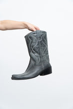 Load image into Gallery viewer, Vintage x ZIGI NY Grey Butter Leather Cowboy Boots (9M, 10, 10.5W)