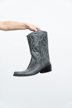 Load image into Gallery viewer, Vintage x ZIGI NY Grey Butter Leather Cowboy Boots (9M, 10, 10.5W)