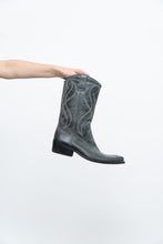 Load image into Gallery viewer, Vintage x ZIGI NY Grey Butter Leather Cowboy Boots (9M, 10, 10.5W)