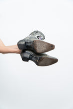Load image into Gallery viewer, Vintage x CORRAL Grey Horseshoe Sequin Cowboy Boots (8-9W)