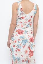 Load image into Gallery viewer, Vintage x White Floral Midi Dress (M)