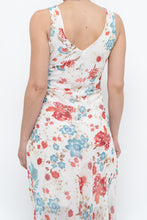 Load image into Gallery viewer, Vintage x White Floral Midi Dress (M)
