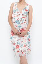 Load image into Gallery viewer, Vintage x White Floral Midi Dress (M)