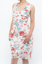 Load image into Gallery viewer, Vintage x White Floral Midi Dress (M)
