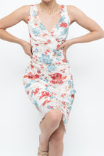 Load image into Gallery viewer, Vintage x White Floral Midi Dress (M)