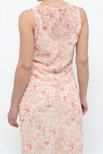 Load image into Gallery viewer, Vintage x Cream Floral Midi Dress (S)