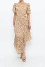 Load image into Gallery viewer, ASTR THE LABEL x Yellow Floral Flowy Midi Dress (S)