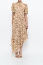Load image into Gallery viewer, ASTR THE LABEL x Yellow Floral Flowy Midi Dress (S)