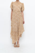 Load image into Gallery viewer, ASTR THE LABEL x Yellow Floral Flowy Midi Dress (S)