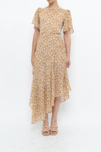 Load image into Gallery viewer, ASTR THE LABEL x Yellow Floral Flowy Midi Dress (S)