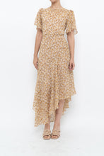 Load image into Gallery viewer, ASTR THE LABEL x Yellow Floral Flowy Midi Dress (S)