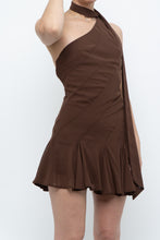 Load image into Gallery viewer, Modern x Brown Panelled Mini Dress (S, M)