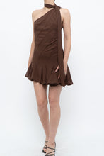 Load image into Gallery viewer, Modern x Brown Panelled Mini Dress (S, M)