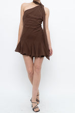 Load image into Gallery viewer, Modern x Brown Panelled Mini Dress (S, M)
