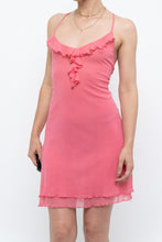 Load image into Gallery viewer, Vintage x Corral Mesh Frilly Midi Dress (S, M)