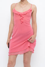 Load image into Gallery viewer, Vintage x Corral Mesh Frilly Midi Dress (S, M)