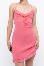 Load image into Gallery viewer, Vintage x Corral Mesh Frilly Midi Dress (S, M)