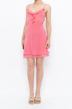 Load image into Gallery viewer, Vintage x Corral Mesh Frilly Midi Dress (S, M)