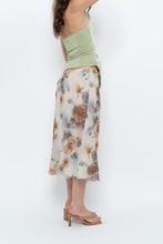 Load image into Gallery viewer, Vintage x Made in Canada x Whimsical Floral Tiered Midi Skirt (S-L)