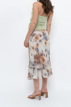 Load image into Gallery viewer, Vintage x Made in Canada x Whimsical Floral Tiered Midi Skirt (S-L)