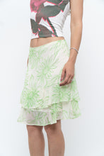Load image into Gallery viewer, Vintage x Cream Floral Frilly Skirt (M)