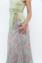 Load image into Gallery viewer, Vintage x Baby Blue, Pink Patterned Reversible Midi Skirt (M-XL)