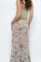 Load image into Gallery viewer, Vintage x Baby Blue, Pink Patterned Reversible Midi Skirt (M-XL)