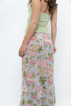Load image into Gallery viewer, Vintage x Baby Blue, Pink Patterned Reversible Midi Skirt (M-XL)