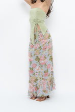 Load image into Gallery viewer, Vintage x Baby Blue, Pink Patterned Reversible Midi Skirt (M-XL)