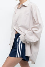 Load image into Gallery viewer, Vintage x Beige, White Cotton Striped Beach Buttonup (M-XXL)