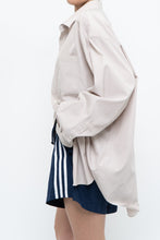 Load image into Gallery viewer, Vintage x Beige, White Cotton Striped Beach Buttonup (M-XXL)