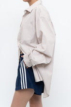 Load image into Gallery viewer, Vintage x Beige, White Cotton Striped Beach Buttonup (M-XXL)