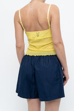 Load image into Gallery viewer, Vintage x Made in USA x PLAYBOY Bright Yellow Mesh Tank (S, M)