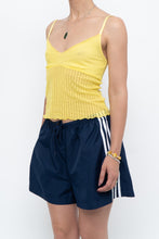Load image into Gallery viewer, Vintage x Made in USA x PLAYBOY Bright Yellow Mesh Tank (S, M)