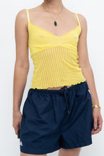 Load image into Gallery viewer, Vintage x Made in USA x PLAYBOY Bright Yellow Mesh Tank (S, M)