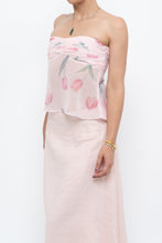 Load image into Gallery viewer, PRINCESS POLLY x Pink Floral Chiffon Top (XS, S)