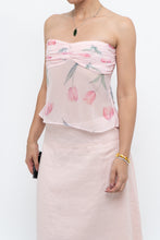 Load image into Gallery viewer, PRINCESS POLLY x Pink Floral Chiffon Top (XS, S)