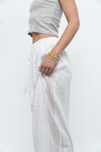 Load image into Gallery viewer, Vintage x CLUB MONACO White Cotton Maxi Skirt (XS, S)