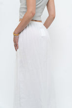 Load image into Gallery viewer, Vintage x CLUB MONACO White Cotton Maxi Skirt (XS, S)