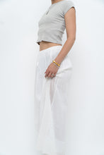 Load image into Gallery viewer, Vintage x CLUB MONACO White Cotton Maxi Skirt (XS, S)